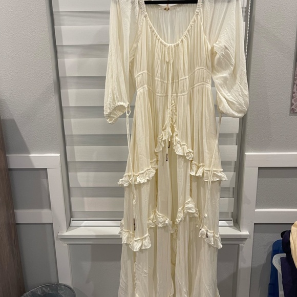 NWOT Free People In Your Dreams Maxi Dress Size Large - Picture 6 of 10